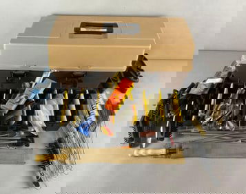 Group of Gun Cleaning Tools and More