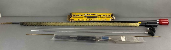 Group of 7 Gun Cleaning Rods and More