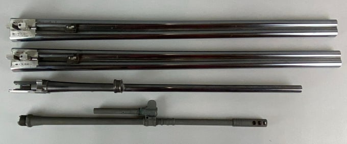 Group of 4 Assorted Gun Barrels