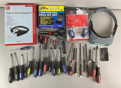 Group of Assorted Tools and More