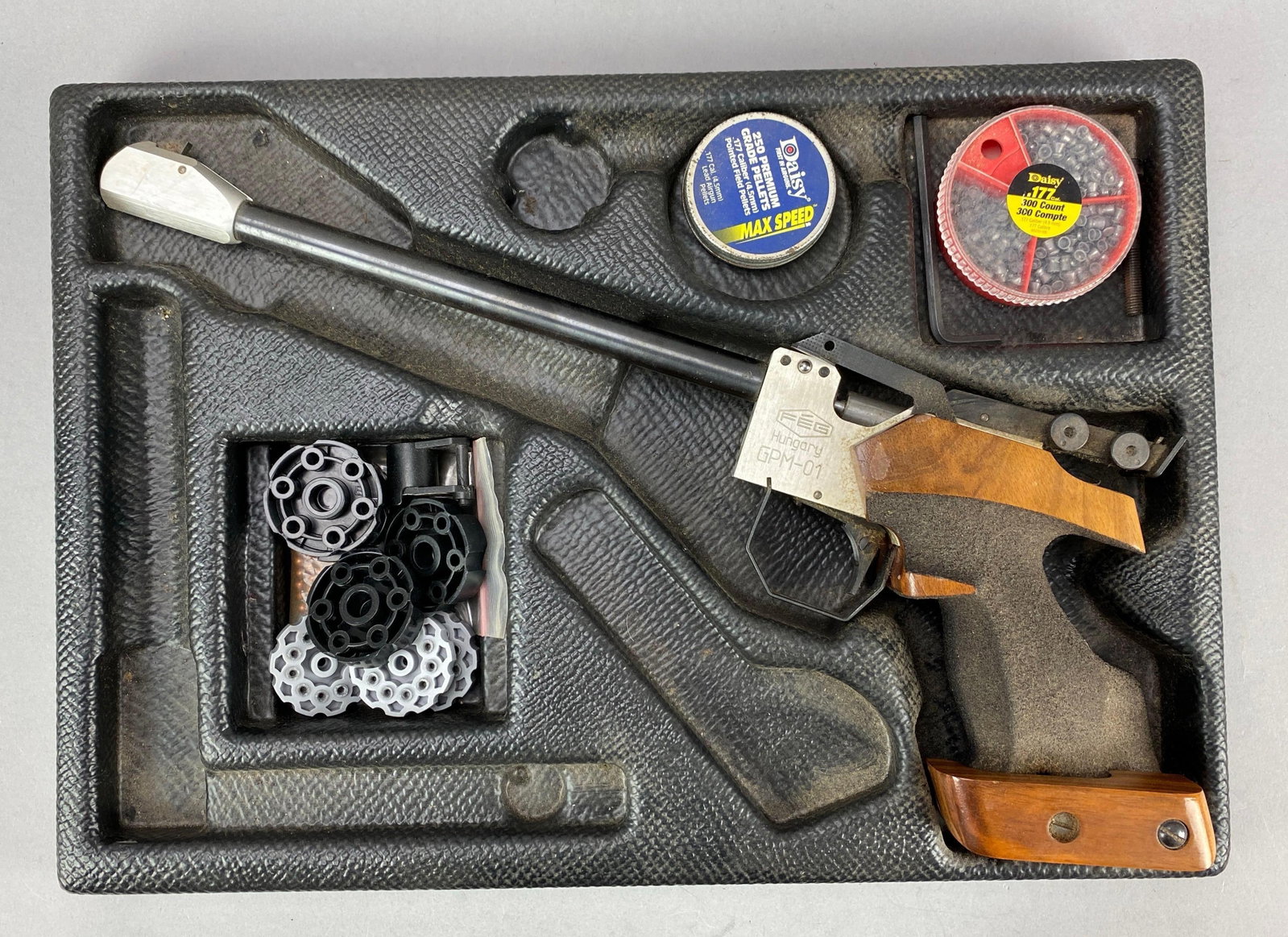 FEG GPM 01 4.5mm Air Pistol with Accessories: S/N: 07616