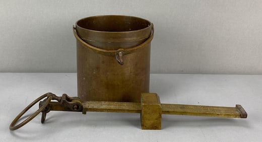 Winchester Bushel Brass Grain Scale