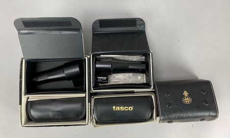 Group of Tasco Bore Sighter and Stud Aets