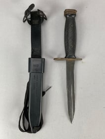US M10 Rifle Bayonet with Frog