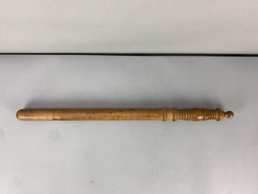 Vintage Turned Wood Police Baton