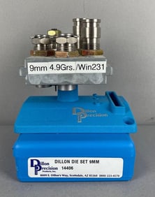 Dillion Precision 9 mm Cal. Die Set
