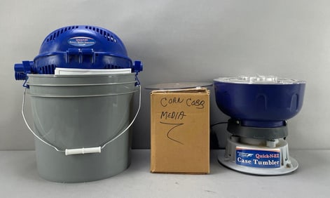 Group of Frankford Arsenal Quick-n-EZ Ammunition Reloading Equipment