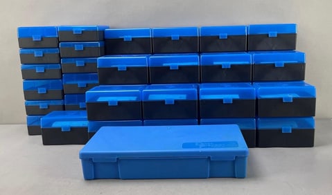 Group of Dillon Precision Ammunition Cases and More