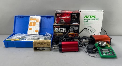 Group of Ammunition Reloading Equipment