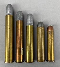 Group of 5 Elephant Rifle Cartridges