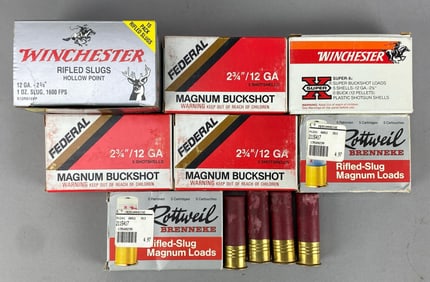 Group of 45+ 12 GA Shotgun Shells