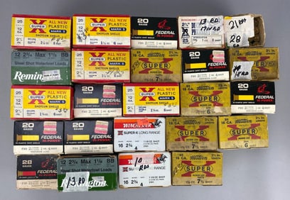 Group of Various Gauge Shotgun Shells