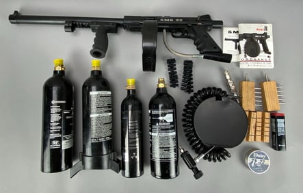 .22 Cal Pellet Gun with Accessories