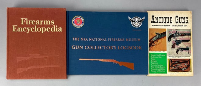 Group of 3 Firearms Books