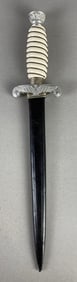 Reproduction WW2 German Luftwaffe Dagger with Leather Scabbard