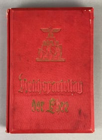 1936 Reich Party Rally of Honor Hardcover Book