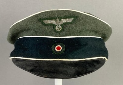 WW2 German Infantry Waffen Visor Cap