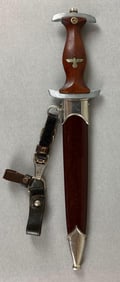 WW2 German SA Dagger and Scabbard with Hanger