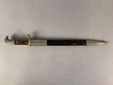 WW2 German Alexander Coppel Solingen Dagger and Scabbard