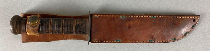 US USMC KA Bar Dagger and Sheath
