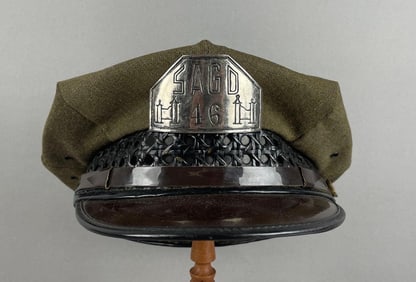 WW2 Era SAGD 46 Guard Visor Hat