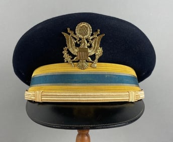 Vietnam Era U.S. Military Intelligence Piped Visor Hat