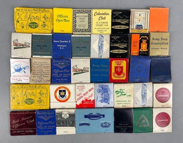 Group of WW2 Era Military Related Matchbooks