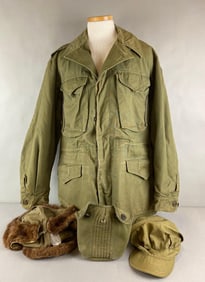 Group of 5 Korean War US Military Items