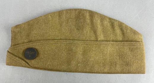 WW1 U.S. Enlisted Wool Overseas Cap with Aero Disc