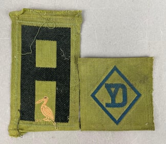 Group of 2 WW1 U.S. Liberty Loan Patches