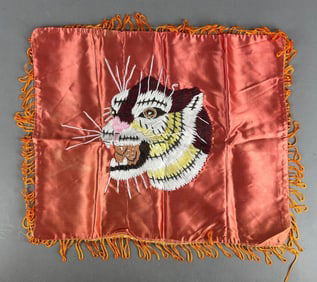 Vietnam War Embroidered Silk Item