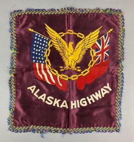 WW2 Alaska Highway Pillowcase