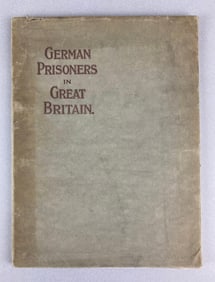 WW1 German Prisoners in Great Britain Book