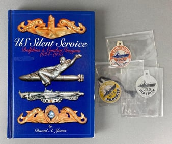 Signed US Silent Service Book and More