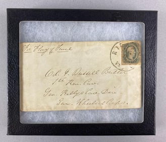 Civil War Envelope Addressed to General Wheelers Corps