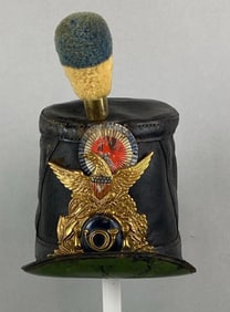 Civil War Import Leather Shako