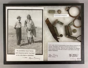 Group of Items From 1910 Little Bighorn Battlefield and More