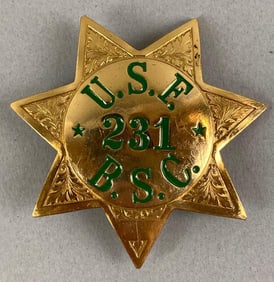 Irvine and Jachen Forestry Service Badge