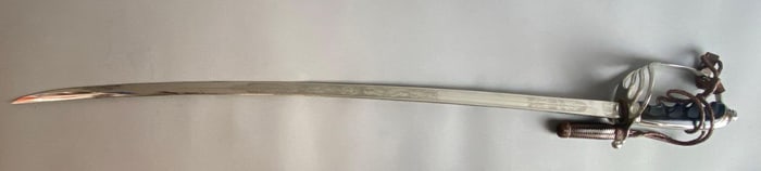 1902 Model Pettibone Brothers US Army Dress Saber with Photograph
