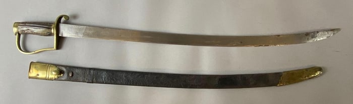 Model 1790 Infantry Soldiers Sword with Leather Sheath
