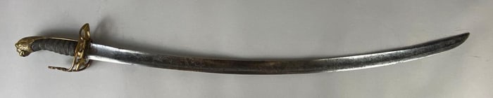 1803 British Officer Infantry Dress Sword with Lion Head Pommel