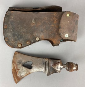 Vintage Pipe Tomahawk Head