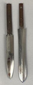 Group of 2 Full Tang Mirror Edge Daggers