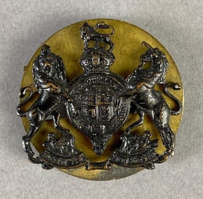 Great Britain Royal Coat of Arms GSC Cap Badge