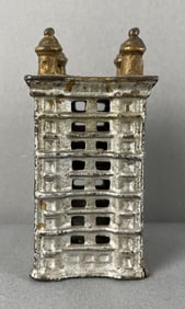 Antique Cast Iron A.C. Williams Building Bank