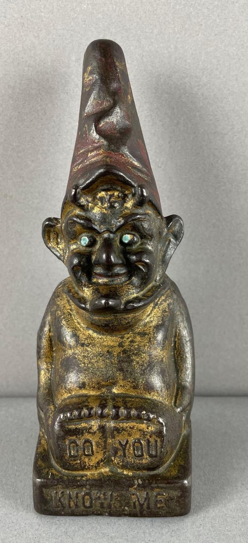 Original Antique Jolly Nigger Bank