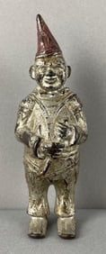 Antique Cast Iron Clown Bank