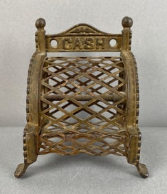 Antique Cast Iron Cash Register Bank