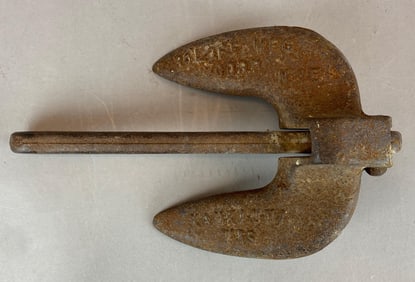 Roloff N15 Kaukauna Wisconsin 10 Ib Cast Iron Anchor