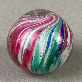 Antique German Glass Onion Marble